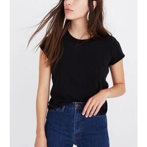 NWT Madewell Northside Vintage Tee Black M